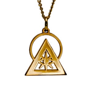 Gold Illuminati Talisman