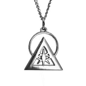 Silver Rhodium Illuminati Talisman